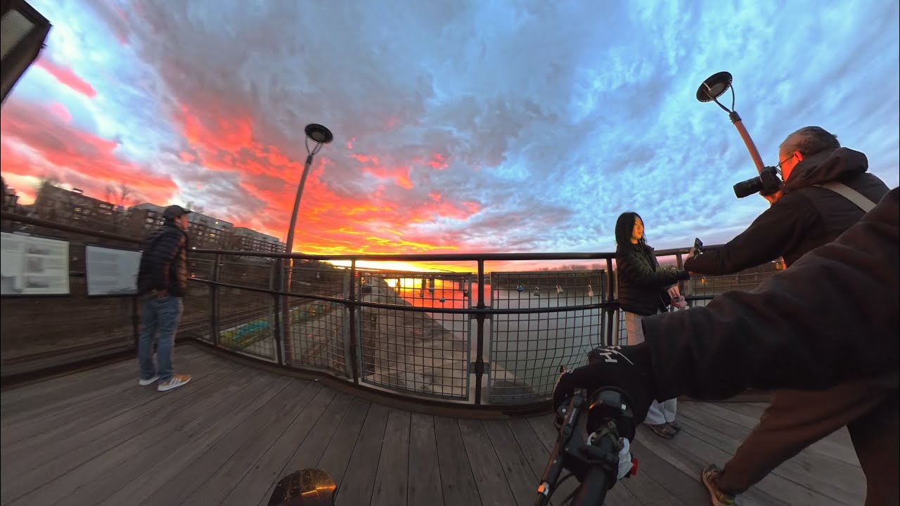 Sunset Ride Turns Into a Movie