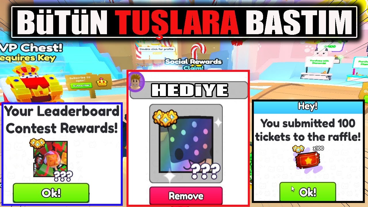 10 Milyar Elmas Harcadım! Bütün Etkinliklere Katıldım | Roblox Pet Simulator 99