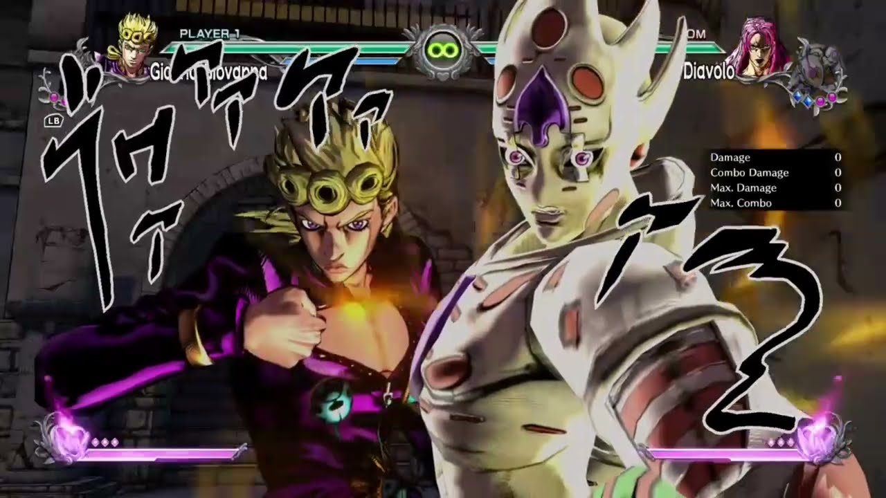 JoJo ASBR: Giorno (GER) - TOD Combo (113%)