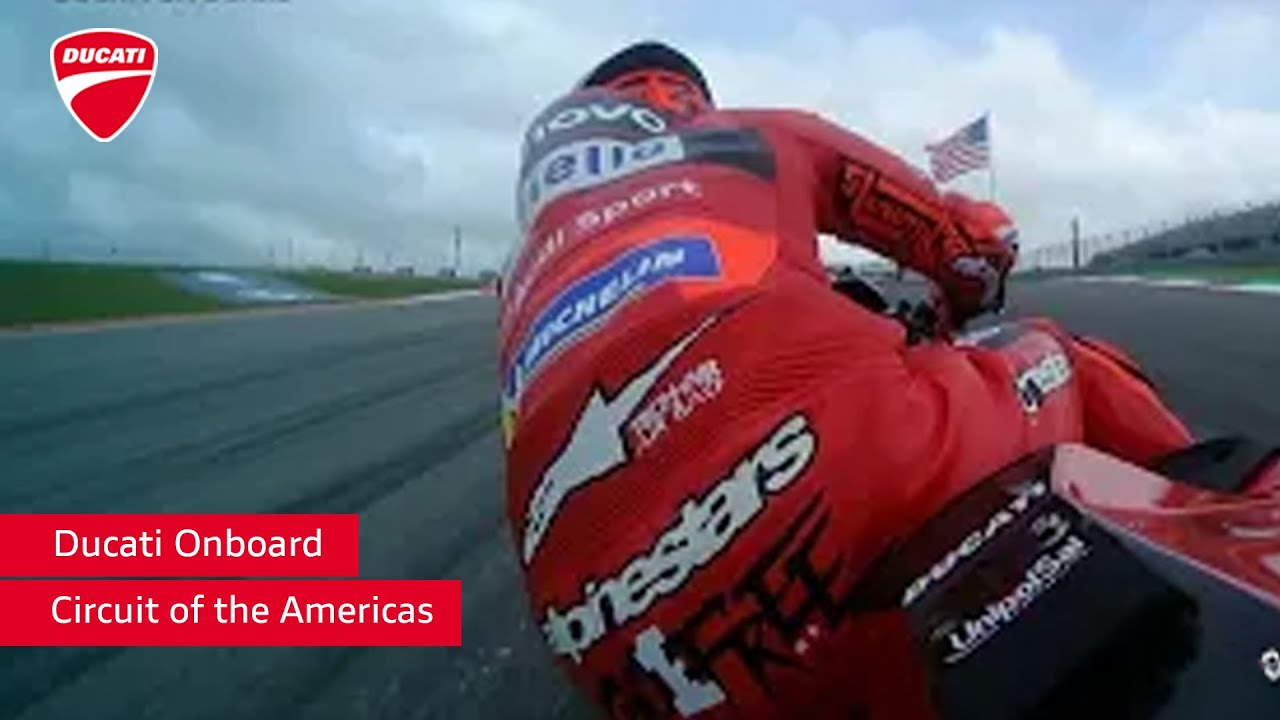 Ducati Onboard | Pecco Bagnaia pole lap at Circuit of the Americas