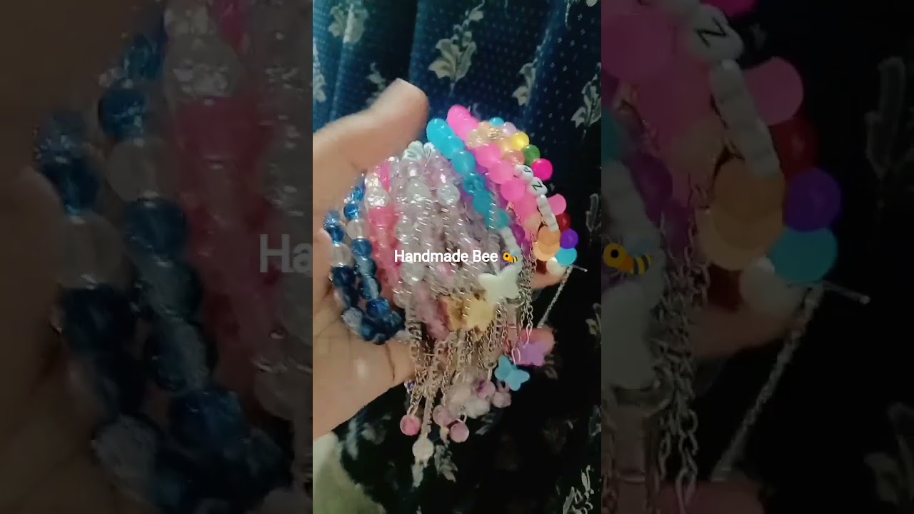 handmade Bee 🐝 Customized designs #beadsbracelet #claybracelet #claybracelet #handmade #vitalshorts