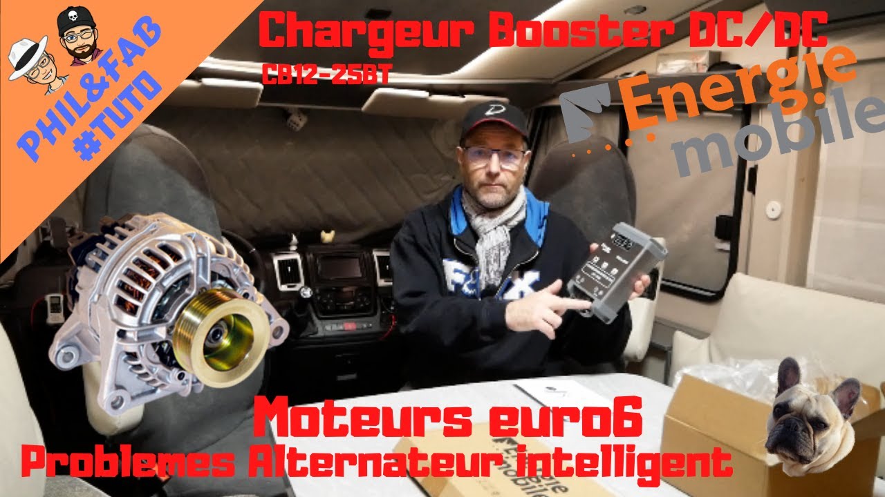 CHARGEUR BOOSTER ET ALTERNATEUR INTELLIGENT EURO6