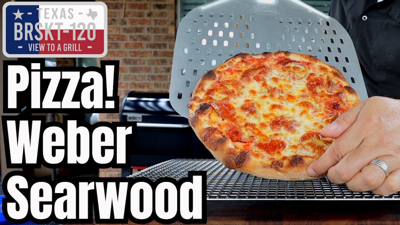 Pizza on the Weber Searwood 600
