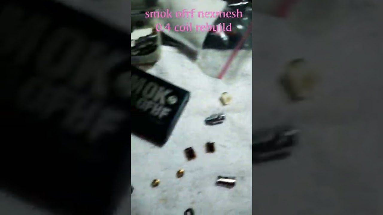SMOK OFRF NEXMESH 0.4 OCC COIL REBUILD.101
