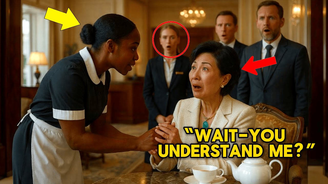 At The HOTEL, Nobody Understood The MILLIONAIRE Chinese Woman… Till The BLACK Maid Spoke Chinese