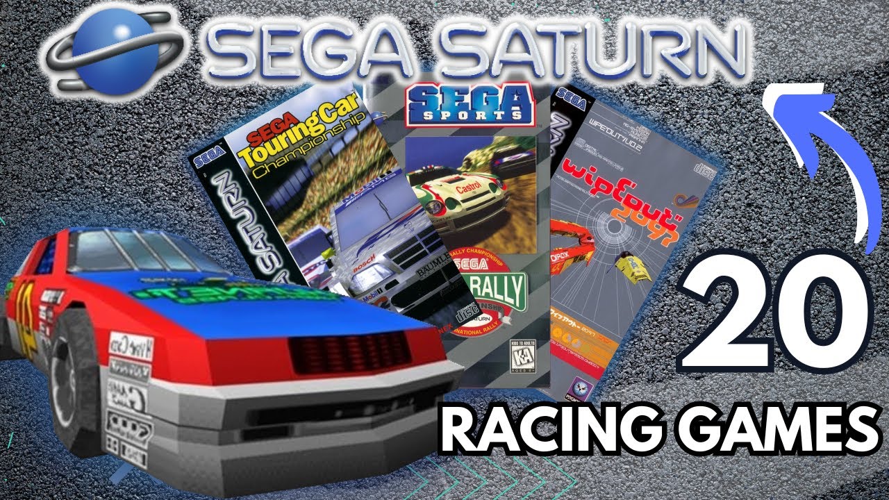 🏁20 RACING games on Sega 🪐SATURN from 🔻WORST to 🔺BEST