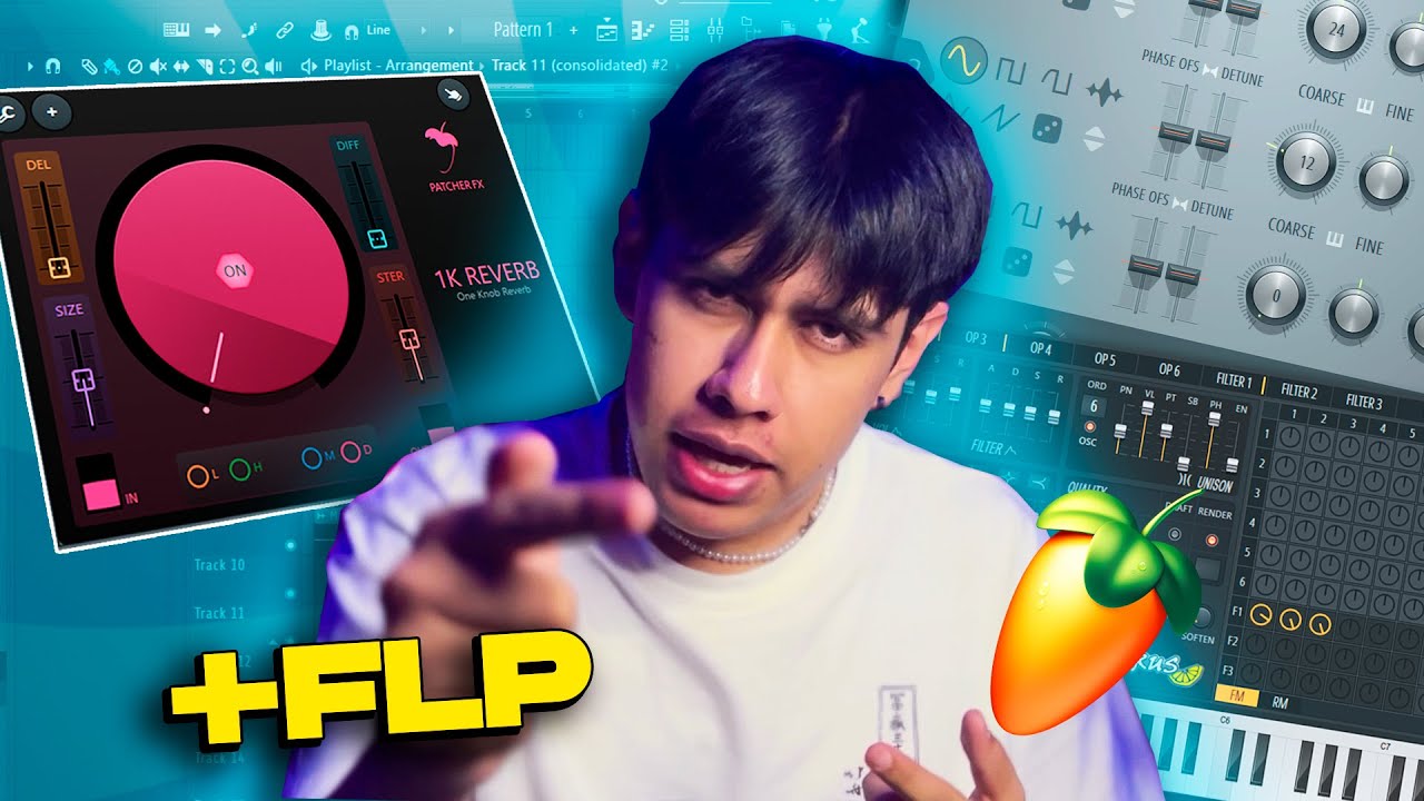 ¿BEAT de REGGAETON con PLUGINS NATIVOS de FL STUDIO? (+FLP)