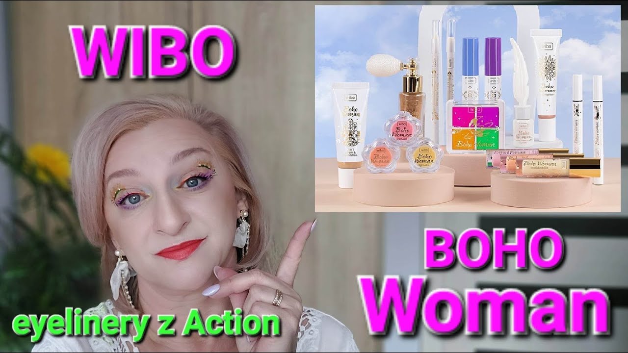 🌸WIBO🌸BOHO WOMAN🌸 EYELINERY z Action test-pierwsze wrażenie-moja opinia
