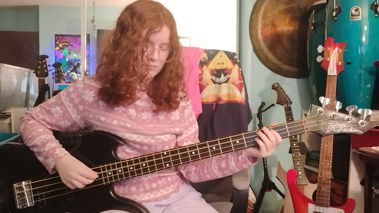 Black Hole Sun/Soundgarden bass by Cara