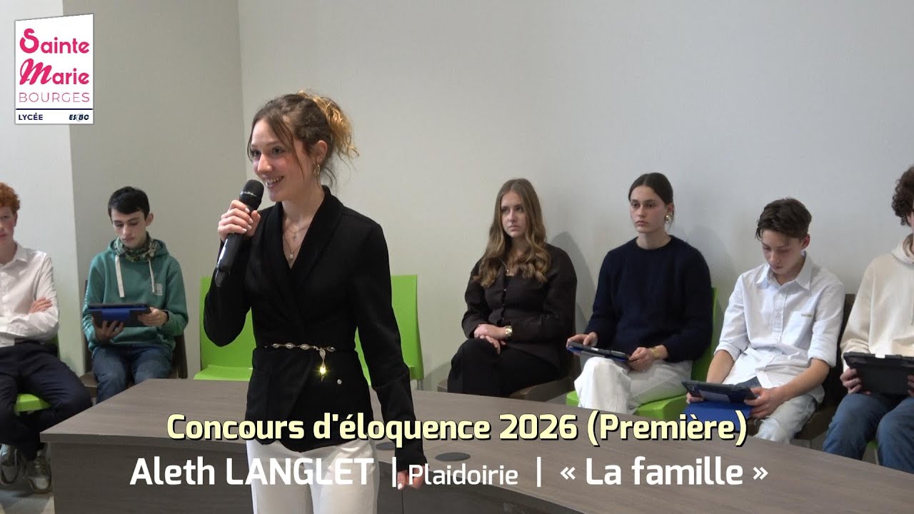 Aleth L. (Plaidoirie) | Concours d'éloquence  2026