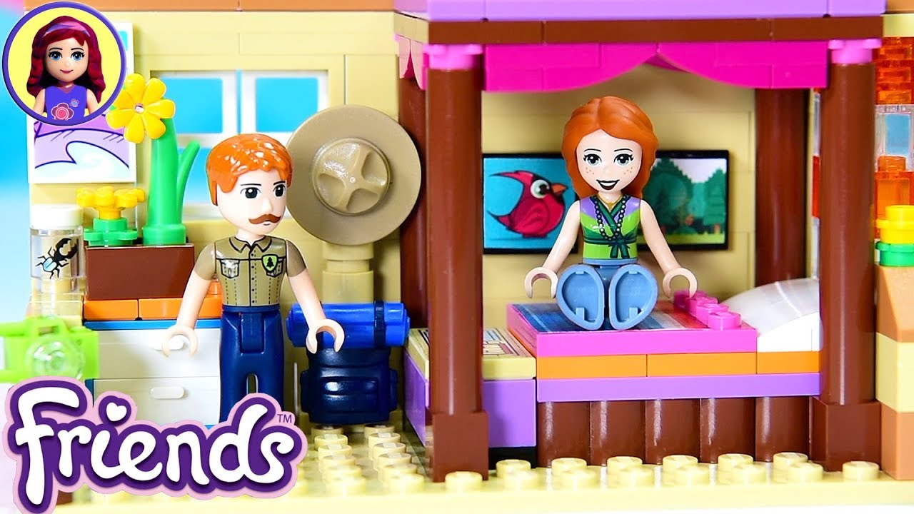 CUSTOM Parent's Room for Mia's House Lego Friends Renovation DIY Build