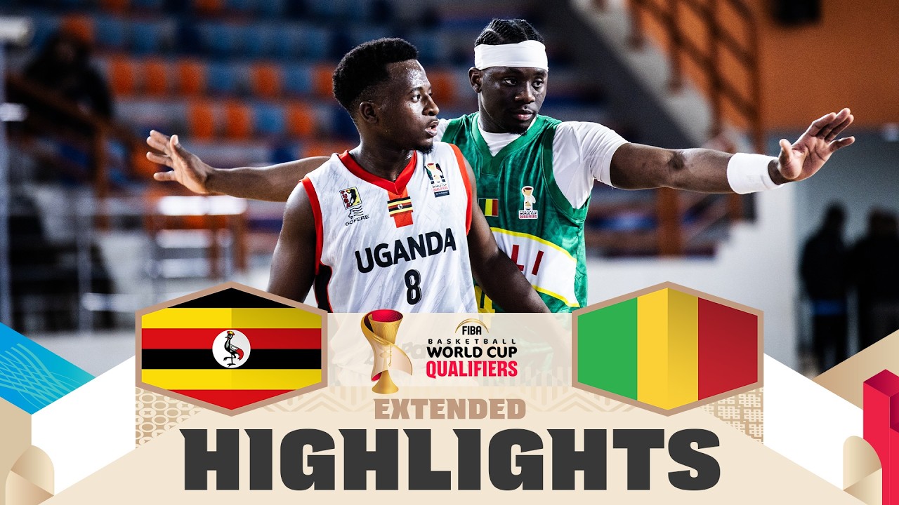 Uganda 🇺🇬 v Mali 🇲🇱 | Extended Highlights | FIBA Basketball World Cup 2027 African Qualif.