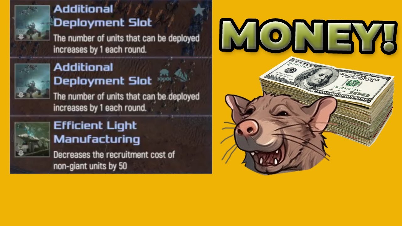 CRAZY ECONOMY in mechabellum !
