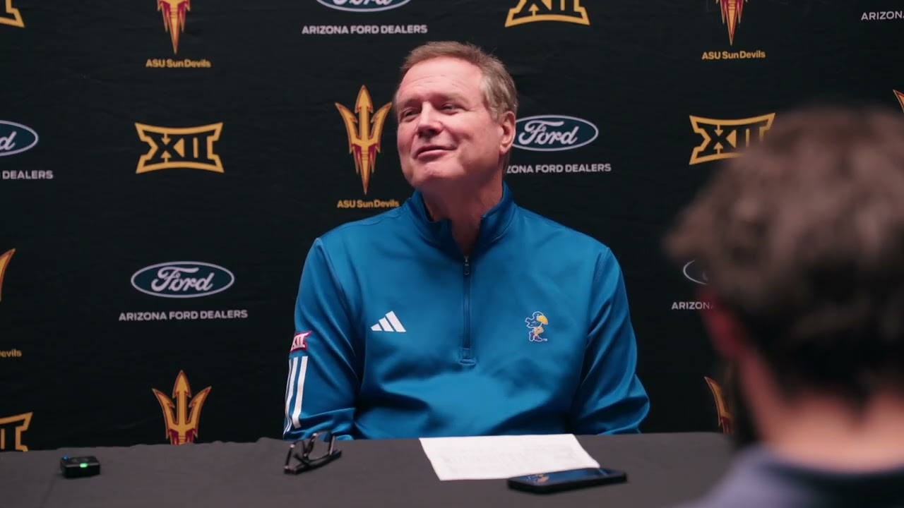Head Coach Bill Self press conference after a 60-70 loss to ASU 3-3-26