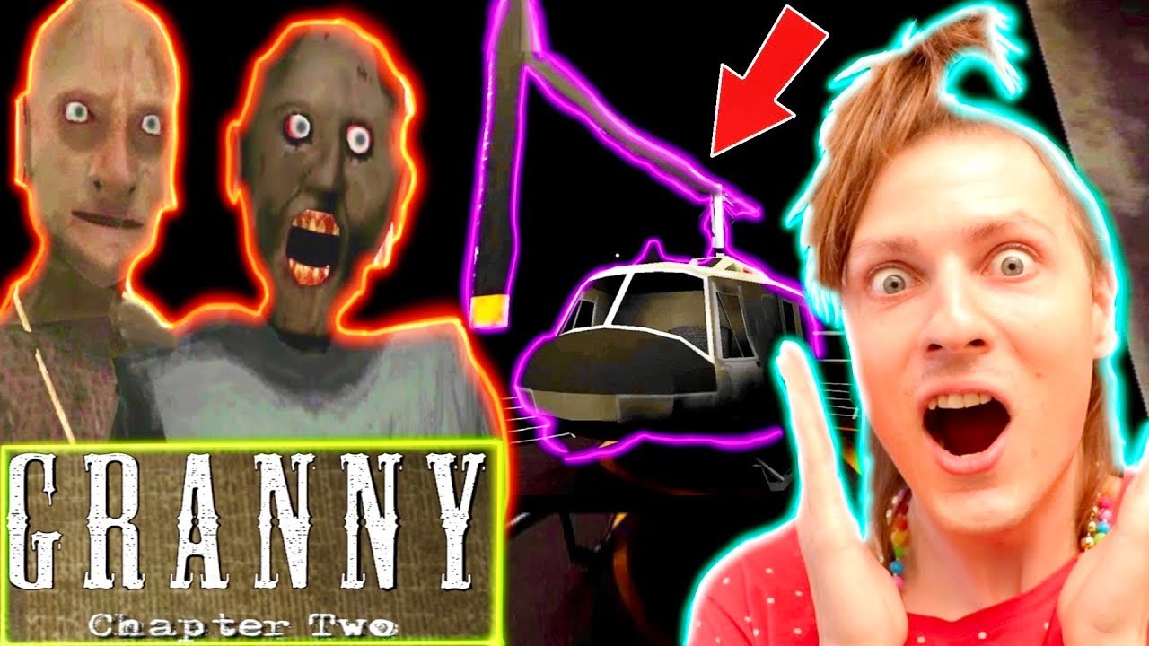 GRANNY CHAPTER 2 : JE TERMINE LA FIN HÉLICOPTÈRE DES GRANDS-PARENTS PSYCHOPATHES ! Nadège Candle