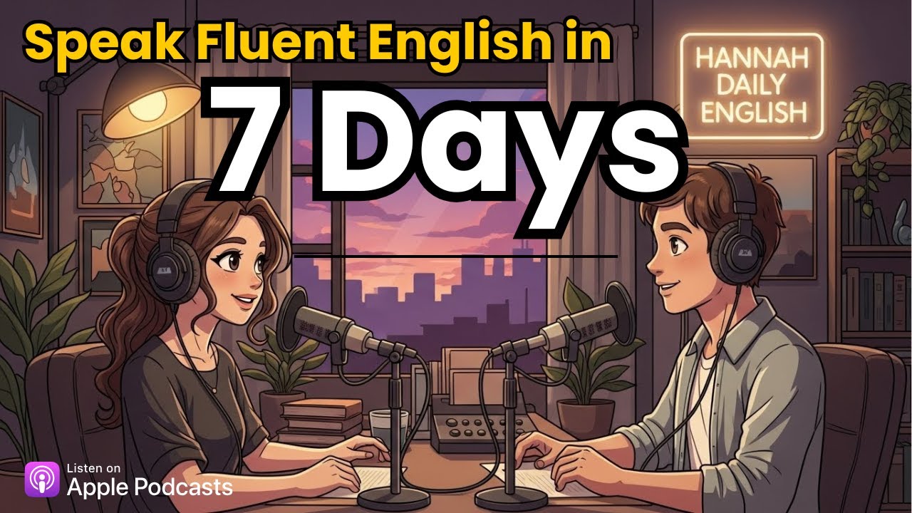Learn English with Real Conversations Podcast |7 Day English Speaking Challenge