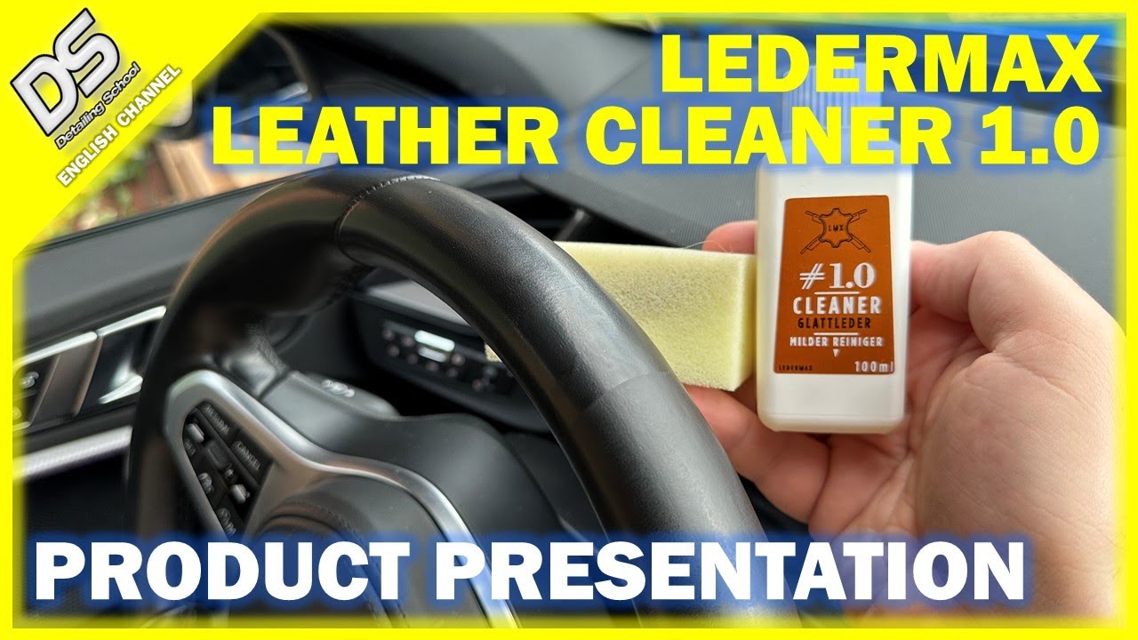 PRODUCT PRESENTATION: LMX Ledermax Leather Cleaner 1.0: how to use, tips & trick with Herwig Grabner