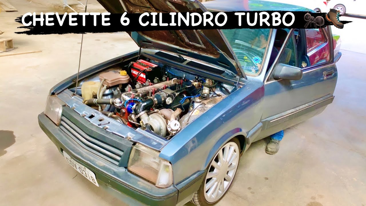 Chevette com motor 6cc turbo
