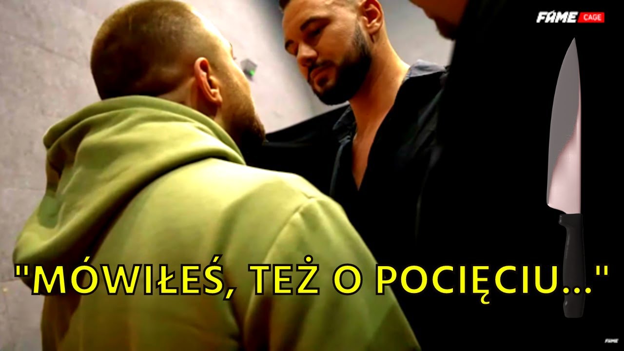 ADRIAN POLAK mocno do SZYMOOL🔪 (telefon Ferrari) FAME MMA 16 CAGE