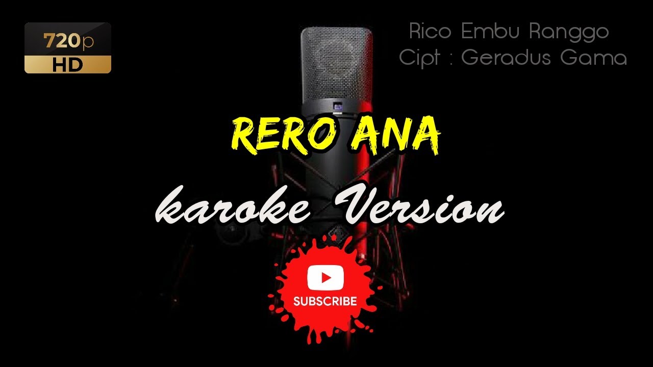 karaoke Versi Terbaru LAGU ENDE LIO 