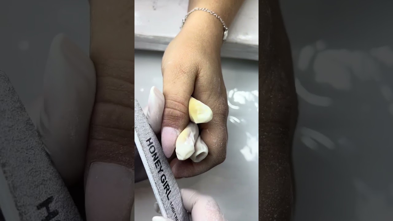 Manutenção parte 3 lixamento (banho de gel ou alongamento)
