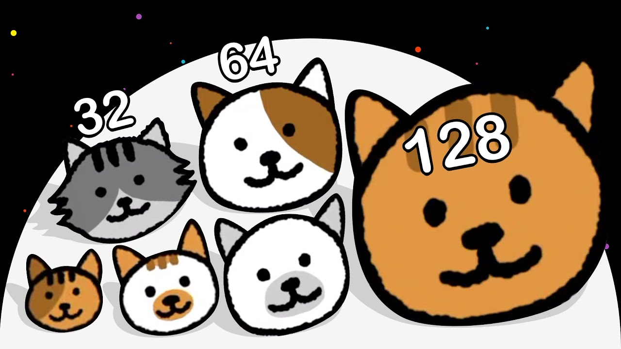 Drop Cats to Max Level Meow! - CATS ARE CUTE: Pop Time (Satisfying Mobile Suika Games)