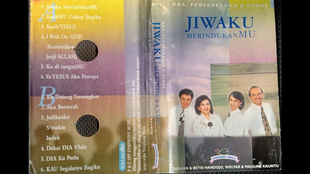 Welyar Kauntu & Djohan Handojo - Jiwaku MerindukanMu (Full Album)