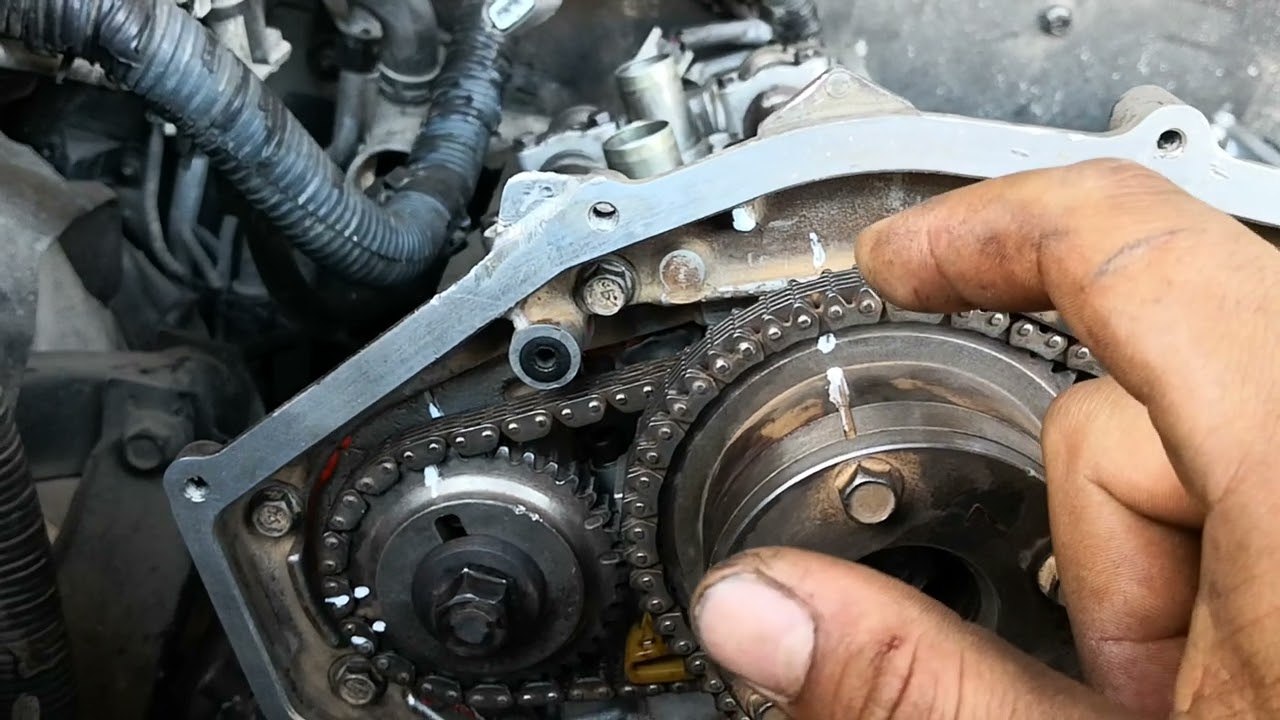 sincronizacion motor nissan VQ40DE 4.0 pathfinder (es igual la sincronizacion que el 3.5)
