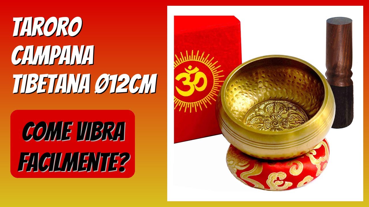 RECENSIONE (2026) : Taroro Campana Tibetana &Oslash;12cm. DETTAGLI