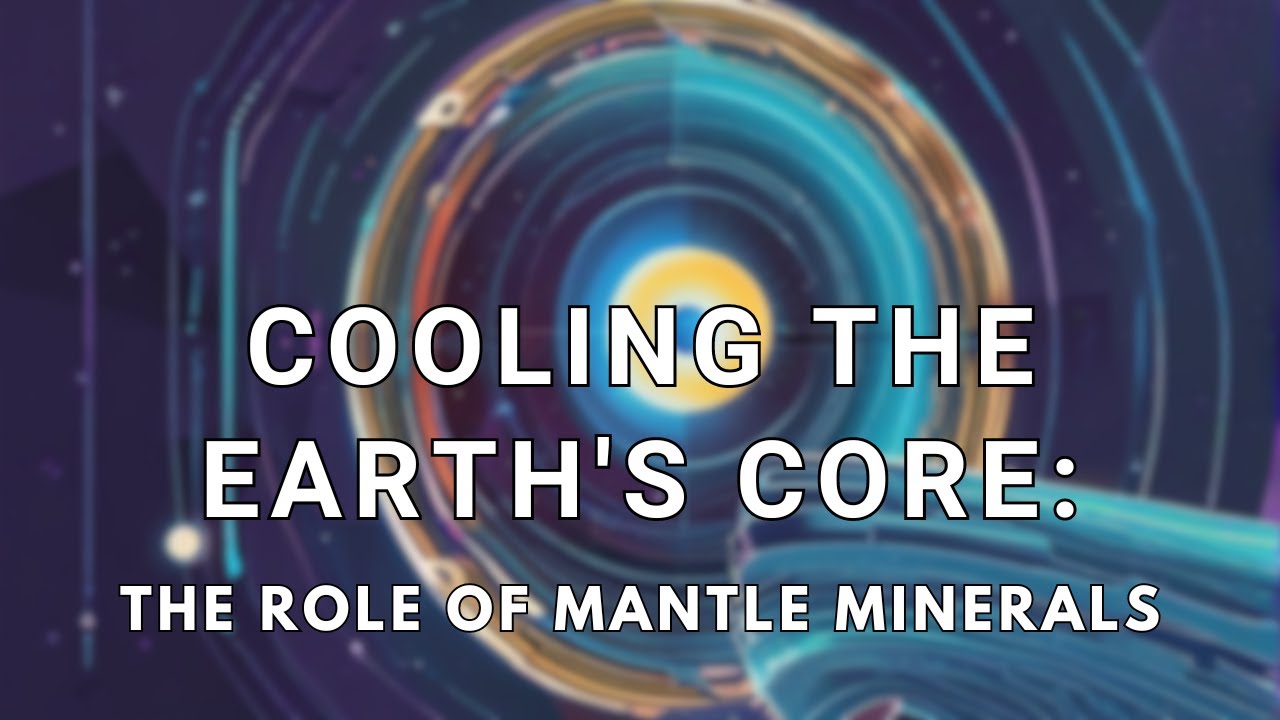 Cooling the Earth's Core: The Role of Mantle Minerals