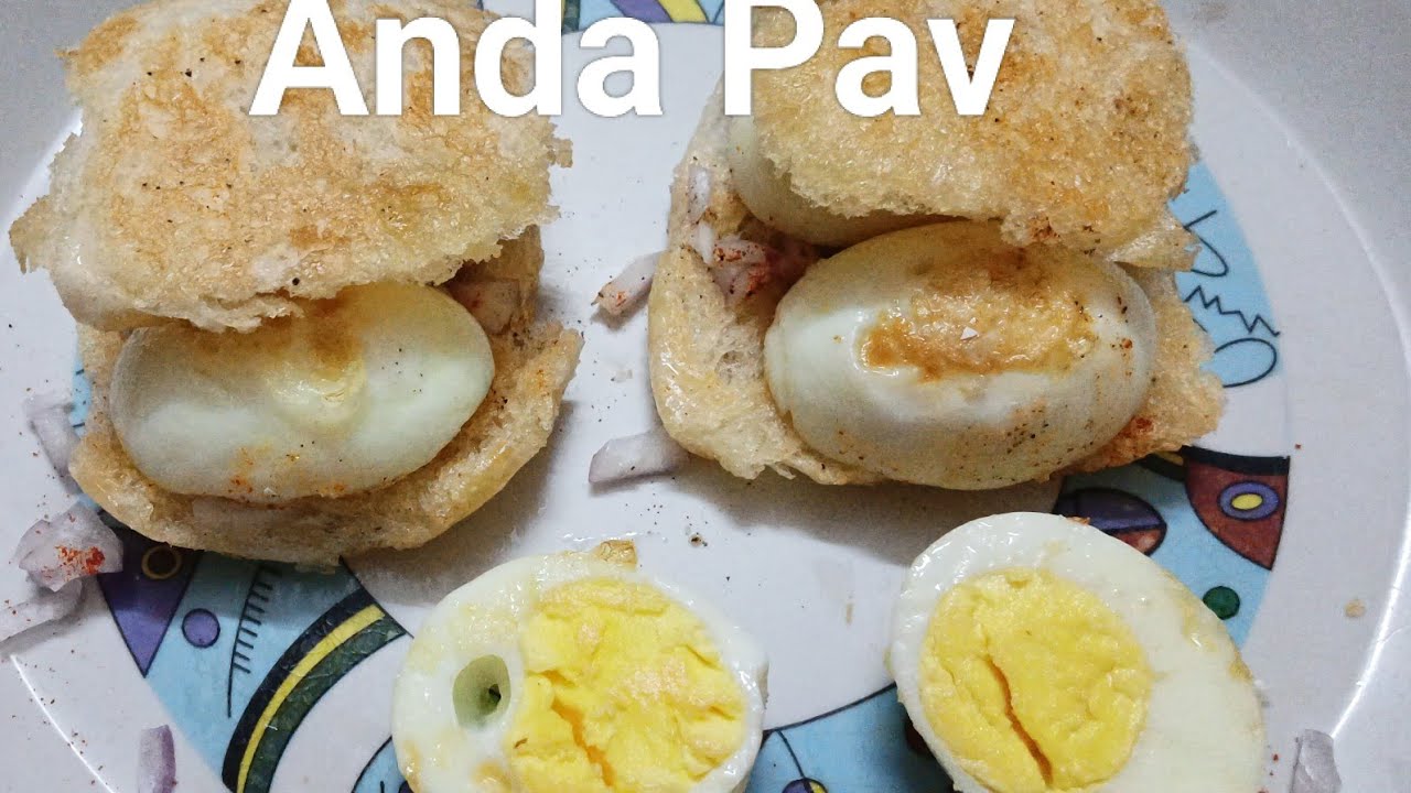 Anda Pav Recipe / Eggs and Bread / Eggs 