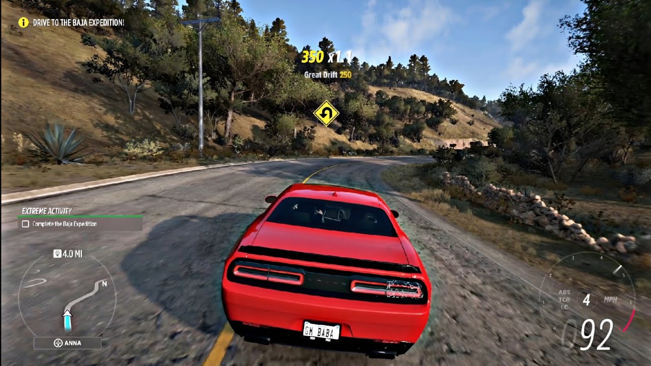 Forza Horizon 5 Dodge Challenger SRT Demon||Gameplay 1080p 60Fps ||Asus|| GmBaba|| #automobile #cars