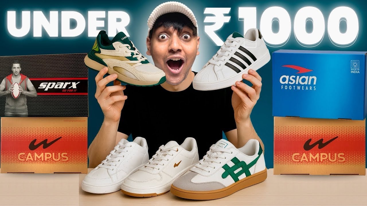 I bought these sneakers under ₹1000 ! Hindi Review 😍