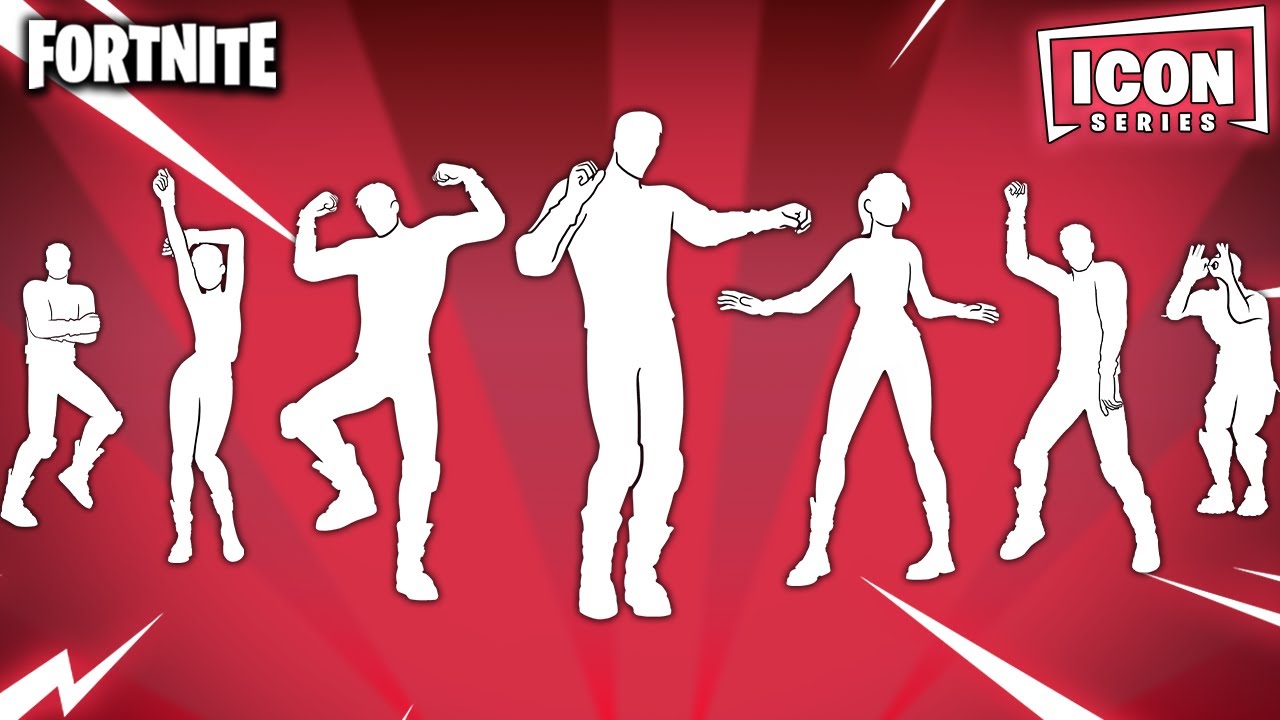 ALL FORTNITE ICON SERIES DANCES & EMOTES