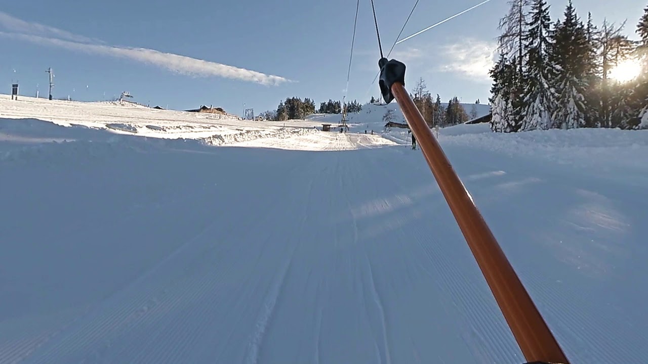 Skifahren am Roßfeld
