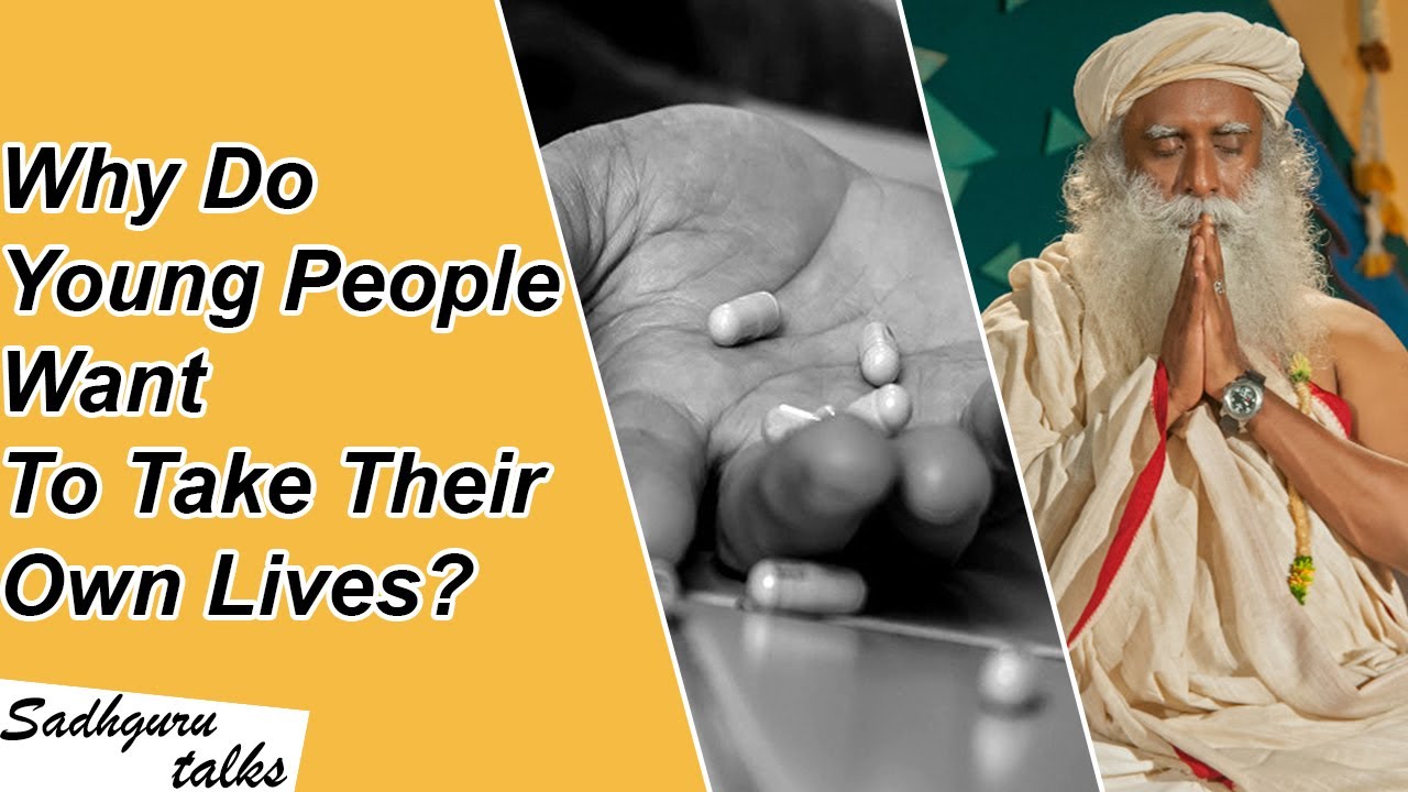 Why Do Young People Commit Suicide? Sadhguru Talks
