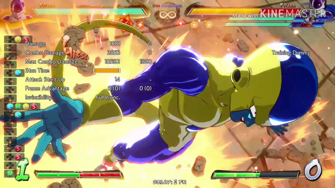 DBFZ Season 3 Advanced Golden Frieza Solo TOD Routes