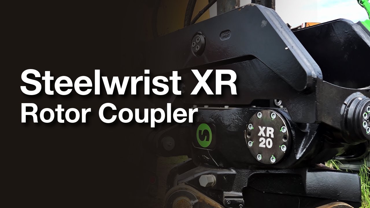 The Steelwrist XR20 in action | Steelwrist Rotor Couplers