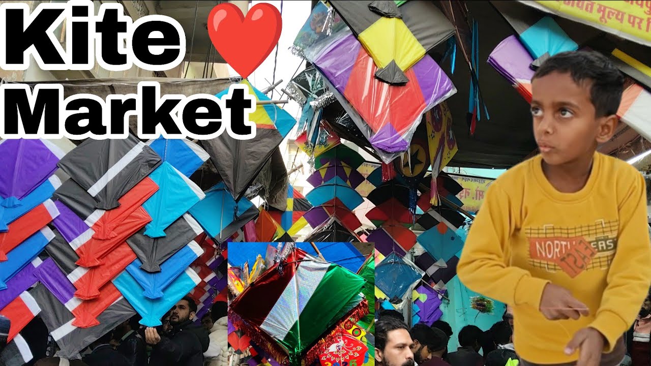 Aaj hum Patang ki Bazaar chale gae #kite bazaar #jaipur #near Hawa Mahal #patang 