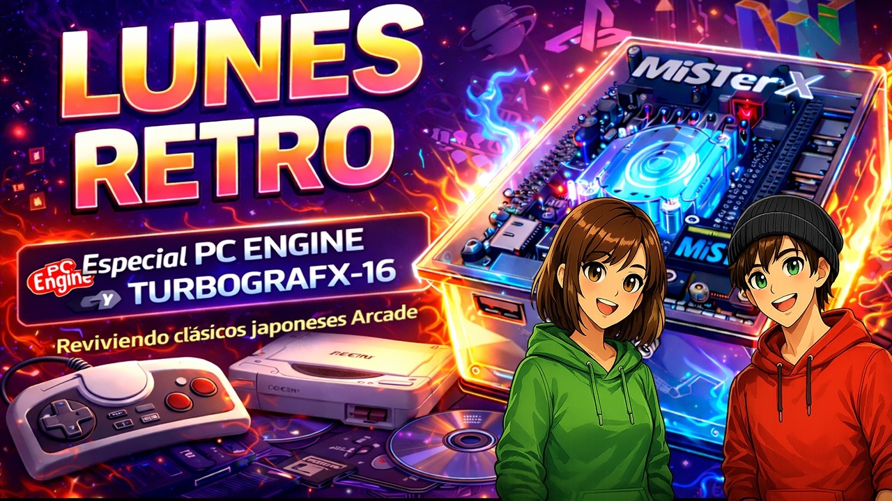 🔴 PC Engine en Mister FPGA | El CHAT elige el JUEGO