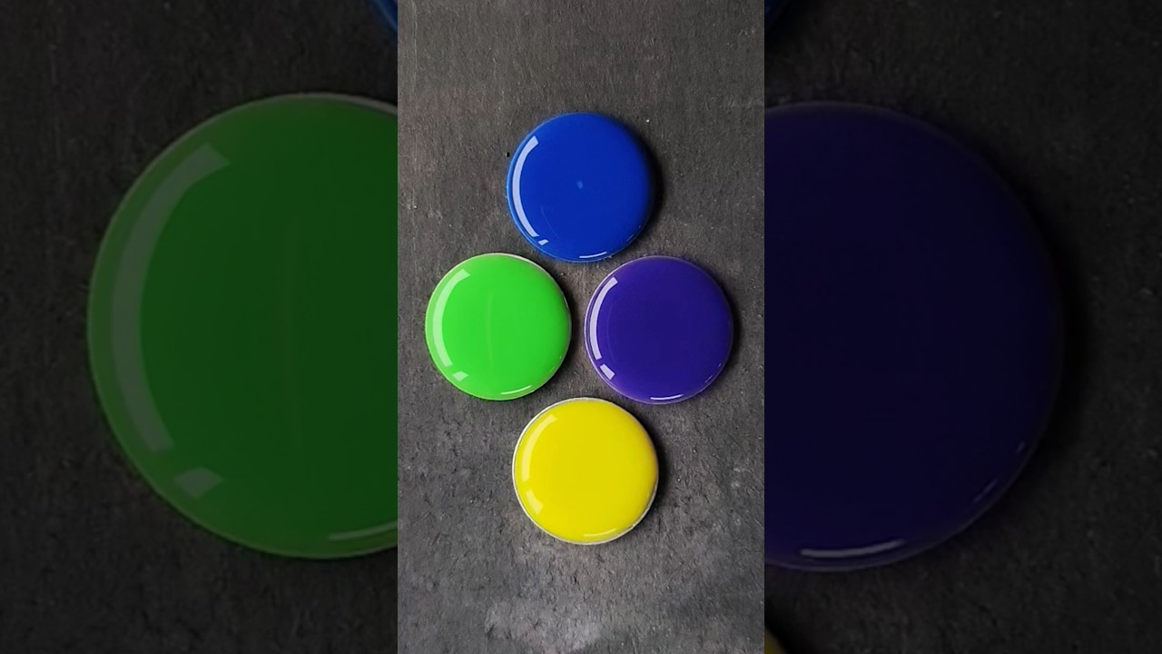 🪙🔥 Crazy Colour Mixing with Coins in Water | Viral Satisfying Shorts 💦