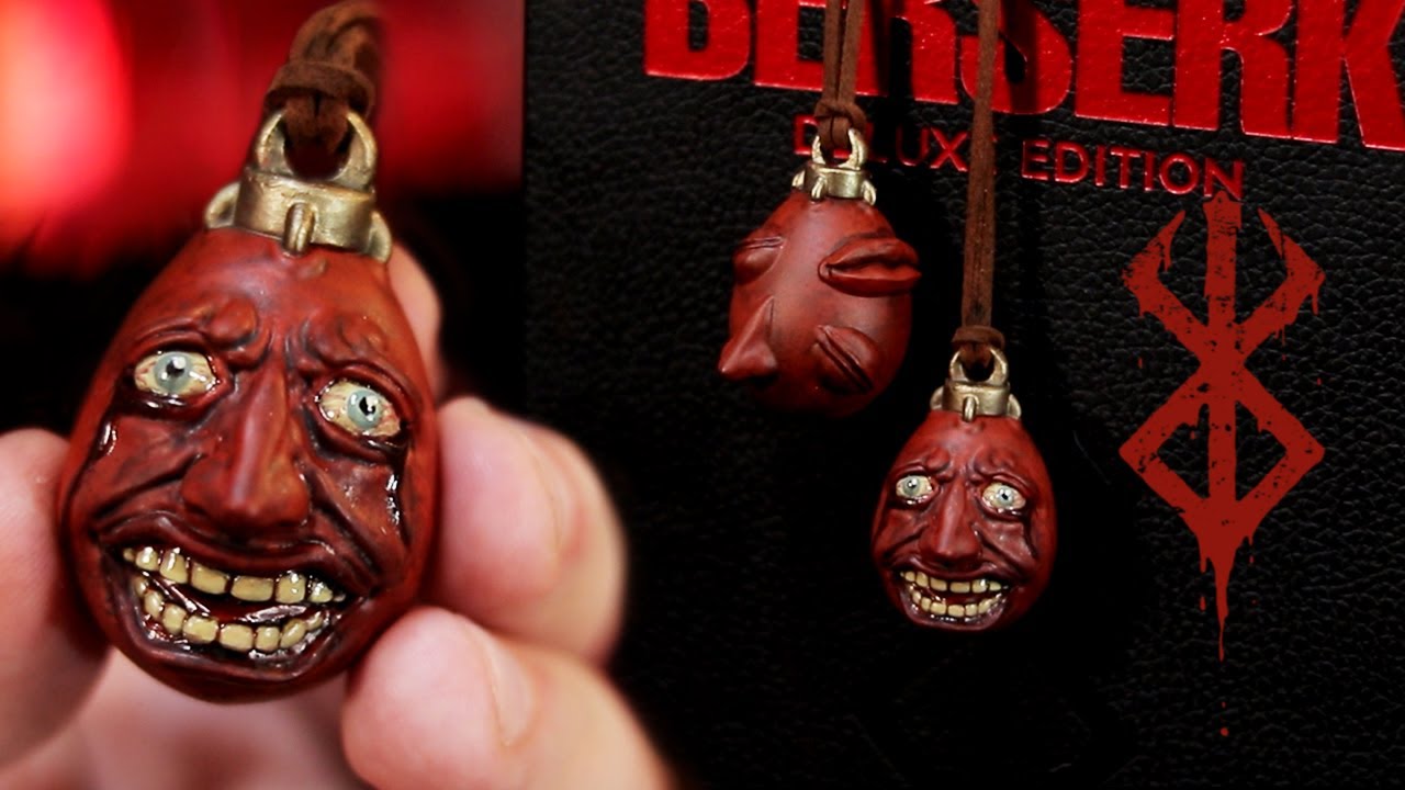 Berserk How I Made a Behelit Necklace - Resin Cast & 2 Part Silicone Mold - Tribute to Kentaro Miura