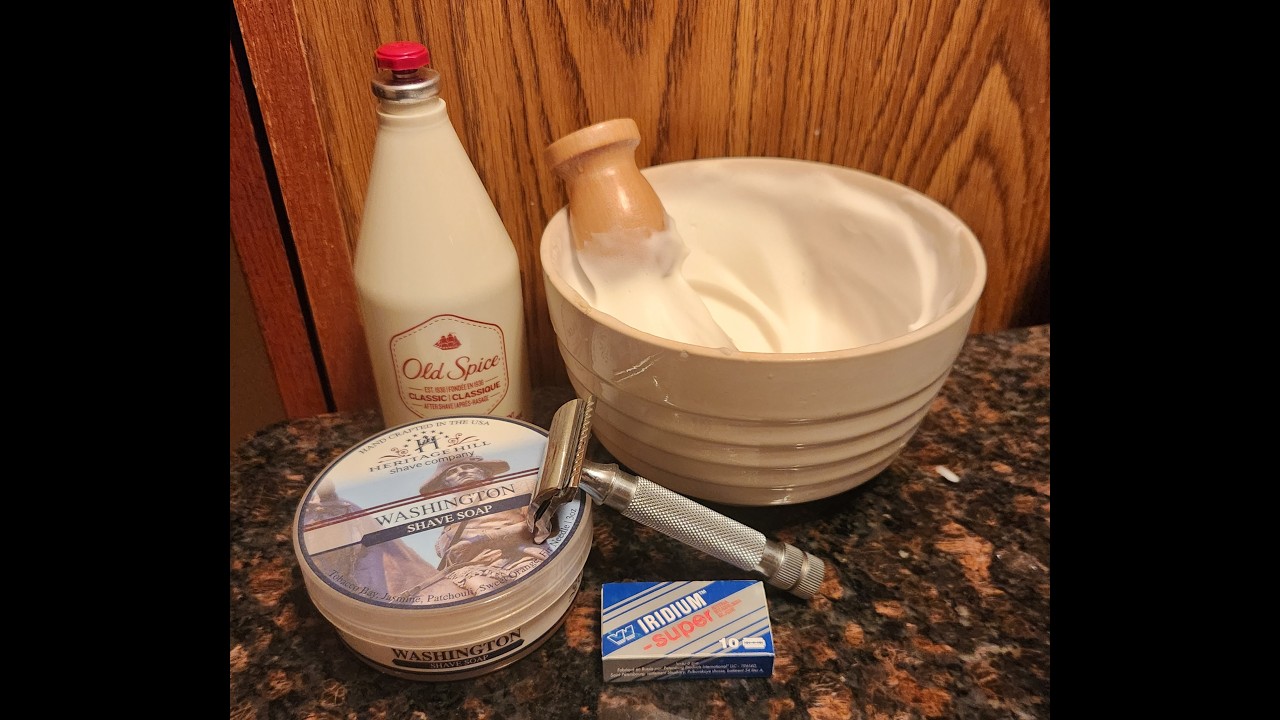 SOTD: Heritage Hill Washington / Krisp Razor / Wizamet Blades / Old Spice Aftershave