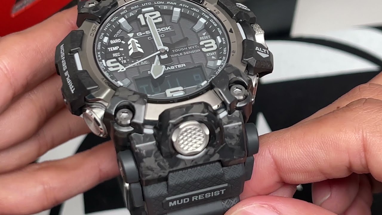 Абсолютно новые часы Casio G-Shock GWG2000 Mudmaster — второе поколение GWG-2000: распаковка и обзор
