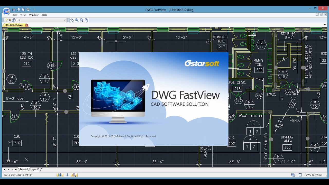 CAD Viewer - DWG FastView - Getting Started (Windows)