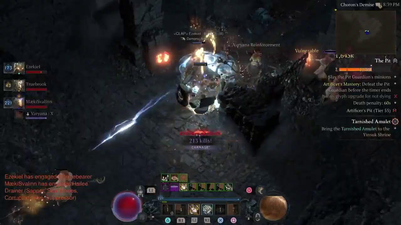 Diablo 4 with Matthew and Kaiden (you can't hear them because of discord)