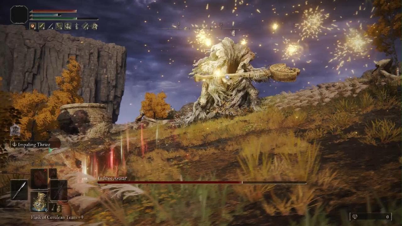 Erdtree Avatar (Liurnia) [Rl1, NG+, No Hit, +0 Weapon]