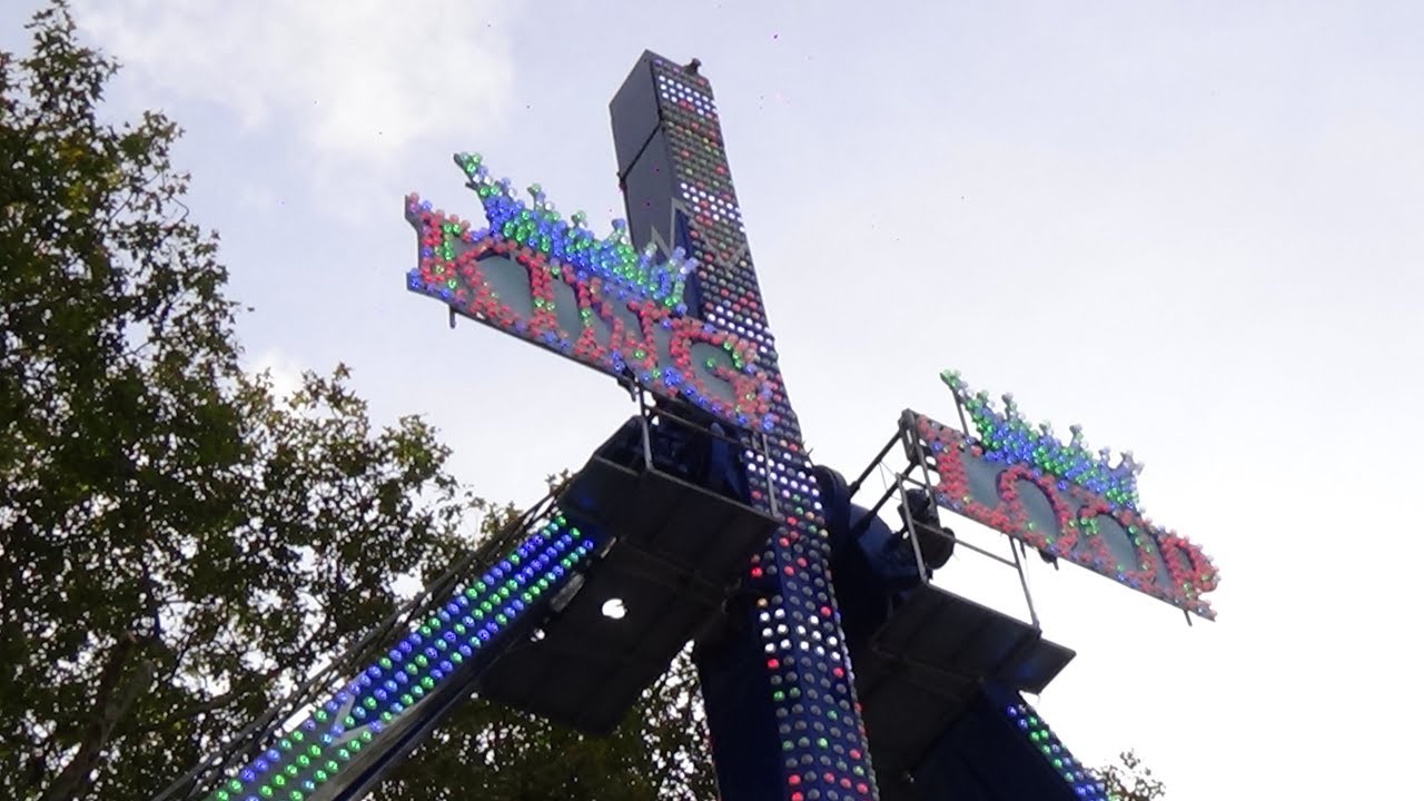 Manège King Loop, foire saint romain 2019, Rouen ( 76 )