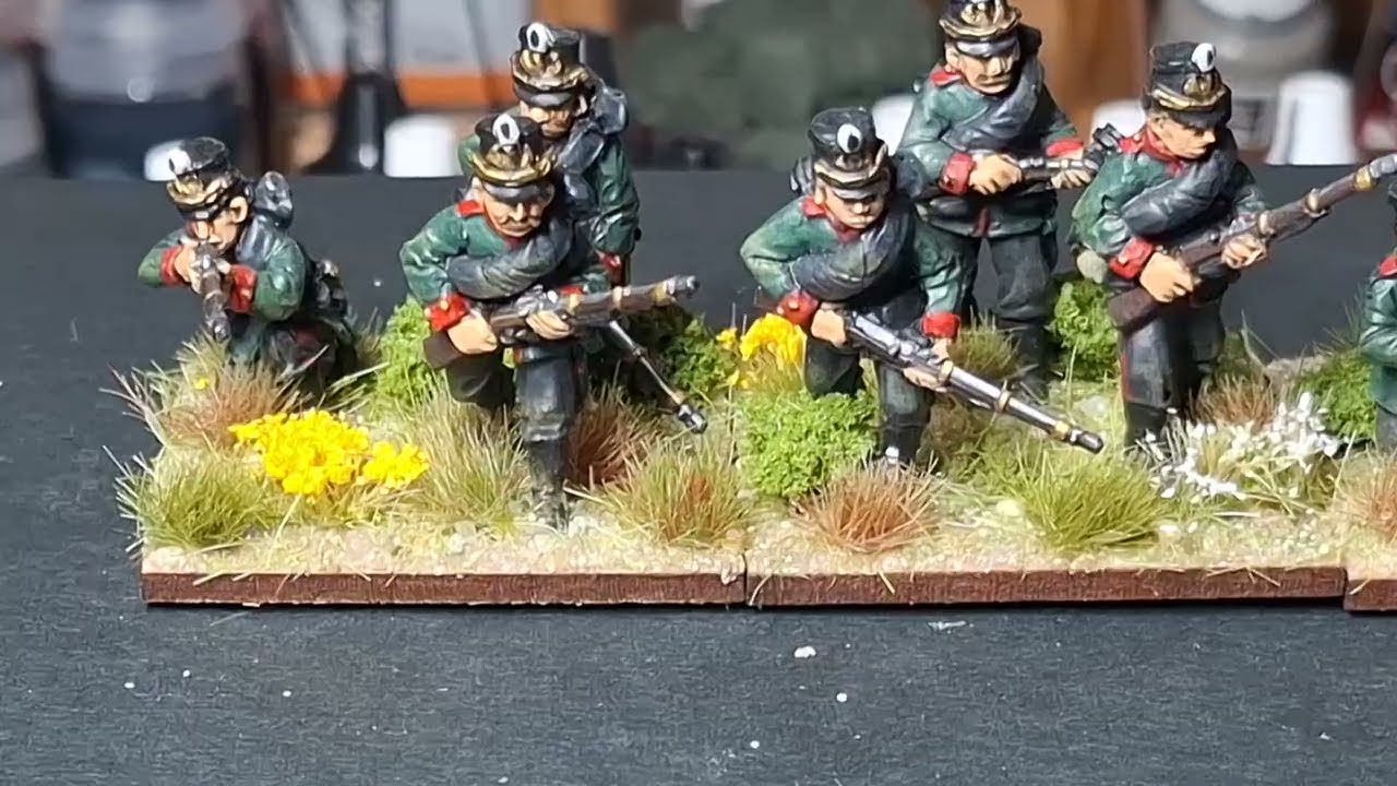 Wargaming the Franco Prussian War: Perry Miniatures Prussian Jägers