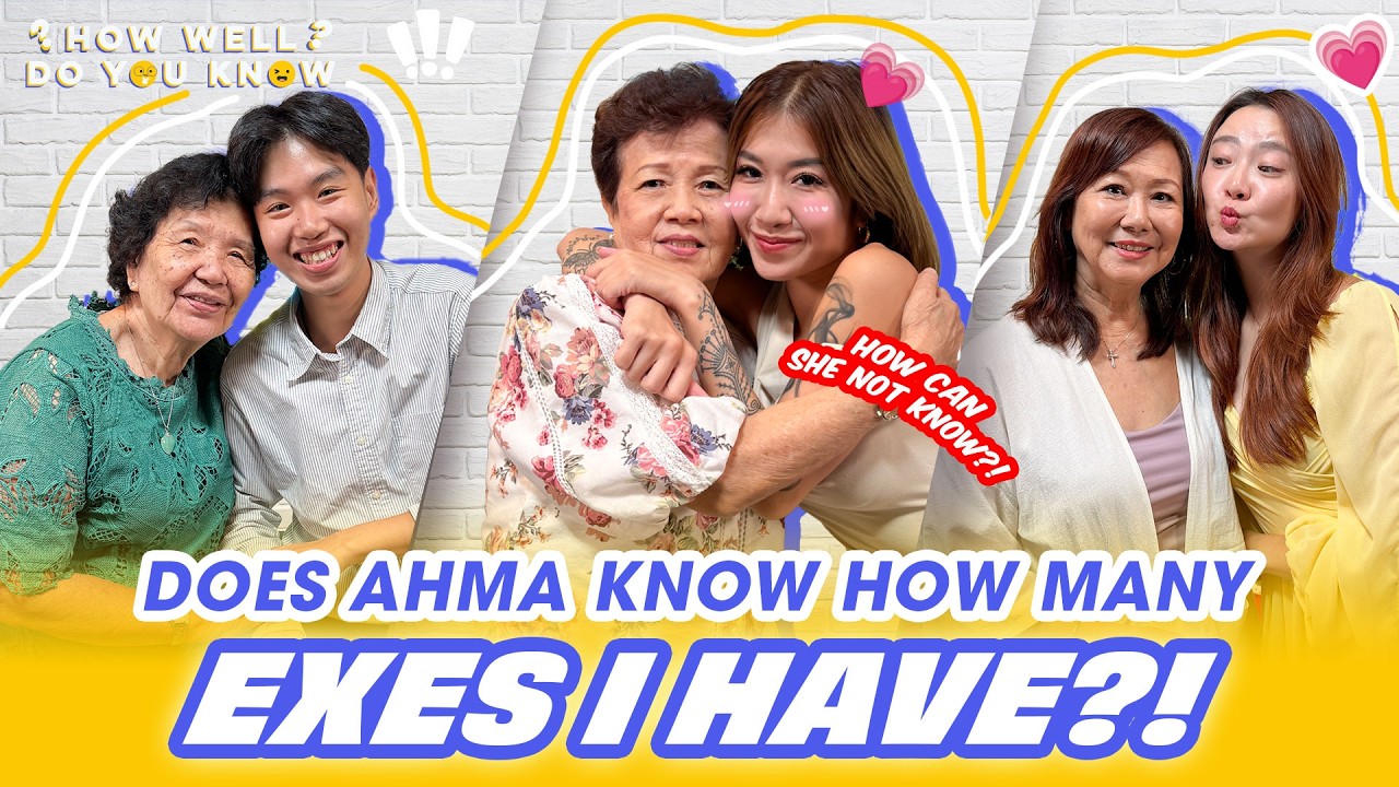 We Test How Well Do Singaporeans & Their Grandmas Know Each Other!